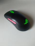 img 1 attached to 💨 ASUS ROG Keris Wireless Gaming Mouse - Lightweight Design with 16,000 DPI Sensor, Replaceable Switch Sockets, Customizable Side Buttons, ROG Omni Mouse Feet, Paracord Cable, and Aura Sync RGB Lighting review by Chasmod Ray ᠌