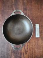 img 2 attached to Lodge Cast Iron 14 Wok review by Agata Sikora ᠌