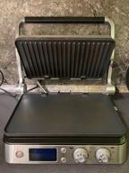 img 2 attached to DeLonghi America Stainless Steel Livenza All Day Contact Grill and BBQ Combo - CGH1020D review by Ada Maachowska ᠌