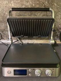 img 8 attached to DeLonghi America Stainless Steel Livenza All Day Contact Grill and BBQ Combo - CGH1020D