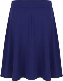 img 3 attached to Freebily Classical Pleated Uniform Bowknot Girls' Clothing : Skirts & Skorts