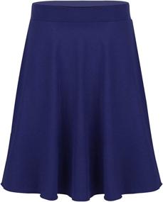 img 4 attached to Freebily Classical Pleated Uniform Bowknot Girls' Clothing : Skirts & Skorts