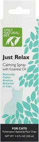 img 1 attached to 🐱 Natural Pet Cat Calming Spray: Just Relax with Botanicals, Catnip Oil, Holistic Formula - Calm Stress, Anxiety, Nervousness & Destructive Behavior