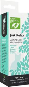 img 3 attached to 🐱 Natural Pet Cat Calming Spray: Just Relax with Botanicals, Catnip Oil, Holistic Formula - Calm Stress, Anxiety, Nervousness & Destructive Behavior