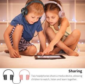 img 1 attached to 🎧 Wireless Bluetooth Headphones for Kids - On-Ear, FM Radio, Microphone, Micro SD/TF Card MP3 Player - Suitable for Children and Adults (Black)