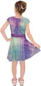 img 2 attached to 👗 Colorful Cartoon-Inspired Birthday Dresses for Girls: PattyCandy Gradient Collection