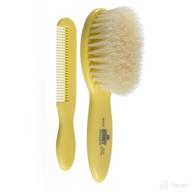 🔍 optimized search: kent white bristle baby brush and comb set logo