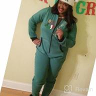 img 1 attached to Women'S Fleece Non-Footed Solid Color Onesie Pajamas Jumpsuit By Sleepyheads review by Justin Webb