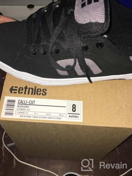 img 1 attached to Men's White and Black Etnies Calli Cut Skate Shoes review by Carl Lee