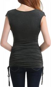 img 1 attached to Stylish And Cozy: Phistic Women'S Baylee Cowl Neck Top