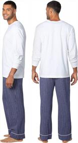 img 3 attached to 100% Cotton Men'S Plaid Pajama Sets From PajamaGram