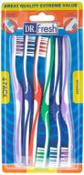 dr fresh toothbrush velocity bristles oral care logo
