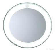 🔎 enhanced visibility tweezerman led 15x lighted mirror logo