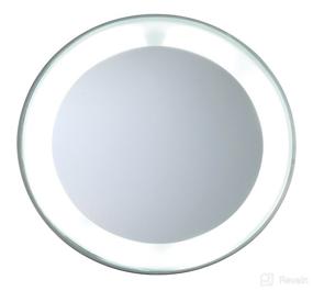 img 4 attached to 🔎 Enhanced Visibility Tweezerman LED 15X Lighted Mirror