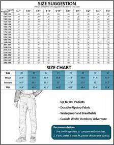 img 2 attached to AKARMY Men'S Waterproof Hiking Pants - Tactical Combat Military Outdoor Work BDU Cargo Multi-Pocket Workwear