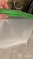 img 1 attached to Say Goodbye To Single-Use Plastics With Greenzla Reusable Food Storage Bags – 12 Pack Of Leakproof BPA-Free Freezer Bags In Different Sizes Perfect For Lunches, Snacks, And More! review by Kyle Tebow
