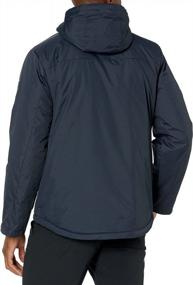 img 3 attached to Water And Wind Resistant Men'S Hooded Jacket With Chest Pocket By HFX