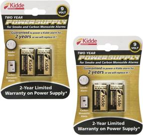 img 3 attached to 🔋 Kidde 21025830 Replacement Batteries - Power Source, 2-Pack - (4 Batteries Total)