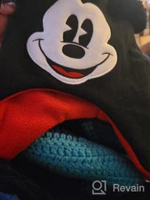 img 5 attached to 🐭 Disney Adult Mickey Mouse Winter Laplander Hat with Jumbo Pom Ears