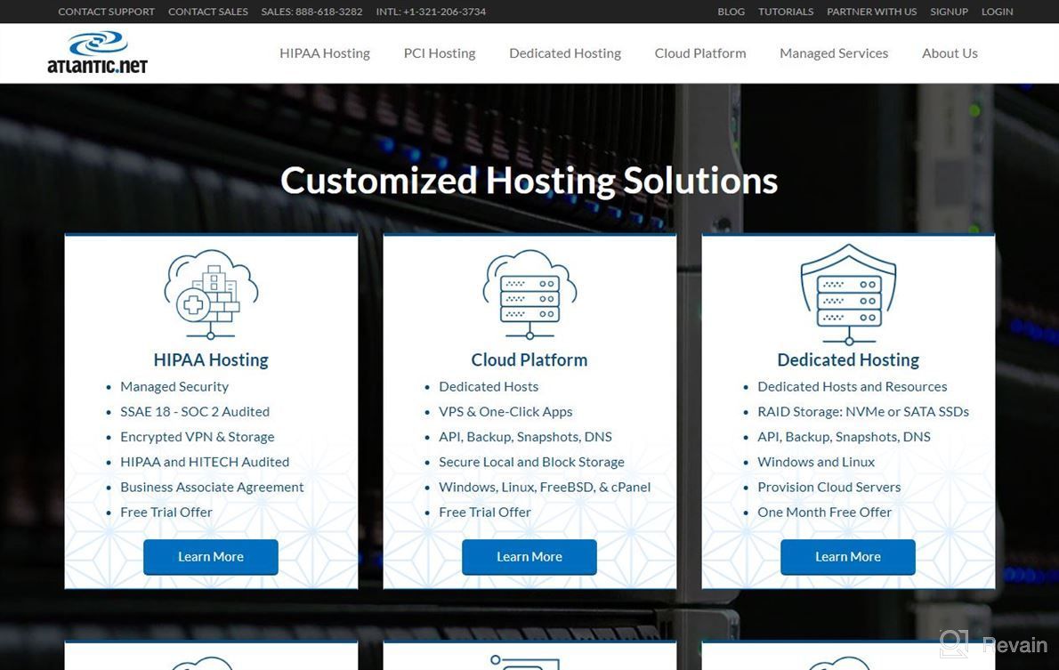 img 1 attached to Atlantic.Net Web Hosting review by Eric Broad
