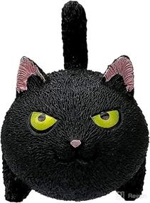 img 4 attached to Cat Shaped Stress Relief Squeeze Adults Baby & Toddler Toys