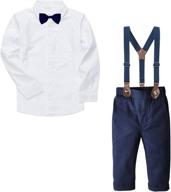 tuxedo button up suspender wedding clothes boys' clothing ~ suits & sport coats logo