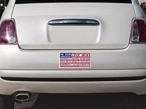 img 1 attached to 🌍 Diverse and Empowering: Syracuse Cultural Workers' In Our America - Black Lives Matter and Love Wins Car Magnet & Bumper Sticker