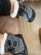 картинка 1 прикреплена к отзыву Зимние сапоги для младенцев BMCiTYBM: уютная обувь с искусственным мехом 👶 для мальчиков и девочек (младенец/малыш/малышка) - оставайтесь в тепле в холодную погоду! от John Fenton
