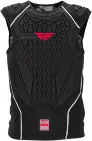 img 2 attached to 🧥 Fly Racing Barricade Pullover Vest: Maximum Protection in Black (Size L/XL)