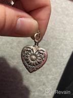 img 1 attached to Sterling Silver Cremation Jewelry - SOULMEET Urn Necklace To Cherish Memories & Keep Loved Ones Near You review by Darrion Hudson