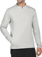 baleaf quarter pullover thermal running logo