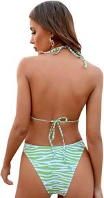 img 3 attached to 👙 Womens Bathing Swimsuits for Women's Clothing - SOLY HUX via Swimsuits & Cover Ups
