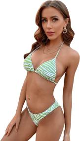 img 2 attached to 👙 Womens Bathing Swimsuits for Women's Clothing - SOLY HUX via Swimsuits & Cover Ups