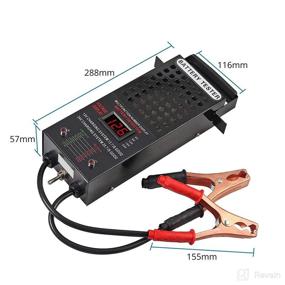 img 2 attached to 🔋 AUTOUTLET Automotive Car Battery Load Tester and Voltmeter - Advanced Battery Voltage Tester and Charging System for Car, RVs, Motorcycles, ATV, Boats - LED Indicator & LCD Display - 6/8/12/16/24V Compatible