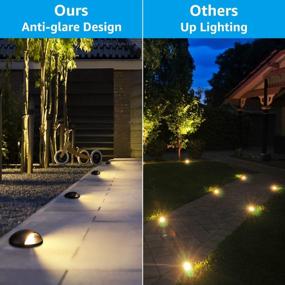 img 2 attached to Enhance Your Outdoor Space With LEONLITE 6W Well Lights: Waterproof, Anti-Glare, Low Voltage Landscape LED Lights In Warm White - Pack Of 6