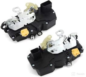 img 4 attached to 🔑 FEXON Actuator Replacement Kit for Chevy Tahoe Suburban 1500 2500, GMC Yukon XL 1500 2500, Cadillac Escalade ESV 2008 2009 - Front 2 Door Lock Latch Assemblies 931-303 931-304