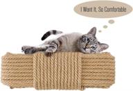 🐱 aoneky hemp rope cat scratching post - ideal for cat trees and towers - replacement sisal rope logo