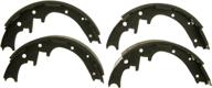 🚗 enhance your vehicle's performance with wagner z705r drum brake shoe set логотип