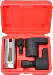 img 4 attached to Effortlessly Remove And Install Automotive O2 Sensors With Prokomon'S 5-Piece Oxygen Sensor Socket And Thread Chaser Tool Set