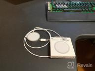img 2 attached to Apple Magsafe Charger Wireless Charger Qi Power: 15W White review by Ha Joon