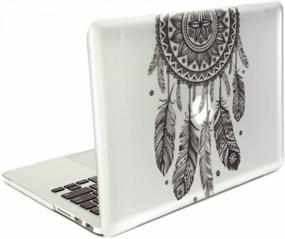 img 1 attached to Hard Plastic Case For MacBook Pro Retina 13 Inch Model A1502/A1425 With Keyboard Cover Skin, Screen Protector, And Dreamcatcher Design By Se7Enline - Compatible With 2012-2016 Models