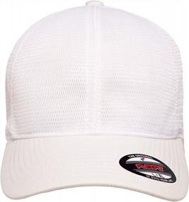 img 3 attached to Men'S Flexfit 360 Degree Breathable Omnimesh Cap