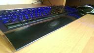 img 3 attached to Black Logitech K740 Illuminated Ultrathin Keyboard 🖥️ with Laser-Etched Backlit Keys and Soft-Touch Palm Rest review by Adam Worek ᠌