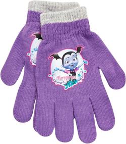 img 1 attached to Disney Toddler Little Vampirina Mittens Girls' Accessories at Cold Weather