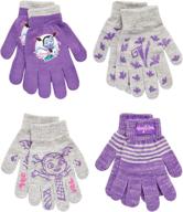 disney toddler little vampirina mittens girls' accessories at cold weather логотип