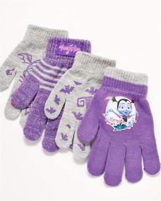 img 3 attached to Disney Toddler Little Vampirina Mittens Girls' Accessories at Cold Weather