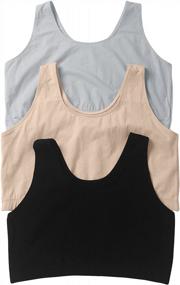 img 3 attached to Women'S High Support Tank Style Sports Bra With Built-In Performance, #N9512