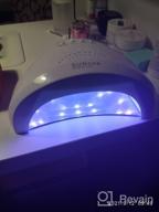 img 2 attached to 💅 Efficient SUNone 48W LED-UV Nail Dryer Lamp in Classic White review by Aneta Ambroziak ᠌