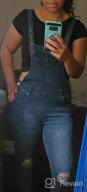 img 1 attached to Women'S Ripped Skinny Denim Jumpsuit Overalls By LONGBIDA For Fashionable Style review by Marisa Sath