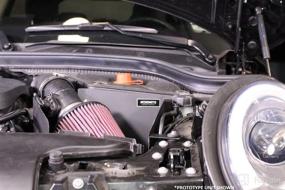 img 1 attached to 🚀 Mishimoto MMAI-MIN-14WBK Performance Air Intake: Enhance Your Mini Cooper S 2014-2018 with Black Edition